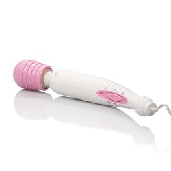 My Handheld Flexible-Headed Electric Massager Wand - Pink/White
