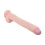 Healifty Realistic Vibrating Dildo Soft G-Spot Penis Dong Vaginal G-spot Anal Masturbation Sex Toy for Female Women (Skin Color)