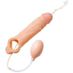Master Series Realistic Squirting Penis Sleeve