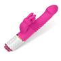 Ladaidra G Spotter Rabbit Vibrator Realistic Heating Dido Clít-órǐs Stímulatión Rechargeable Másságer with 7x7 Strong Thrusting Telescopic Ví-brátions Dual Motor Stímulatór for Women Couple