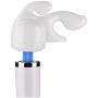 Massager Attachments Massage Accessory Attachment Accessories Silicone - Two Different Styles (White+Purple)