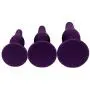 Eastern Delights Luxury Silicone Anal Trainer Butt Plug, Excellent Anal Sex Toy for Beginner, Purple Kit Eastern Delights Luxury Silicone Anal Trainer Butt Plug, Excellent Anal Sex Toy for Beginner, Purple Kit