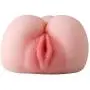 Picdd Jeans Realistic Soft Sexy Woman Love Doles Adullt Toy T-Shirt Silicone Big As-s Butt Safe (Color : Skin)