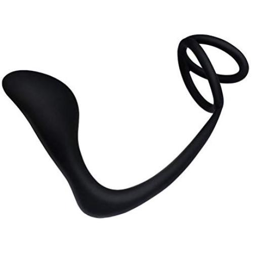 Qise Butt Plug & Erection Enhancing Cock Ring Combo, (A002)