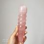 lgw crystal Natural Quartz Massage Wand.Rose Quartz Massage Wand. Obsidian Massage Wand (Rose Quartz)