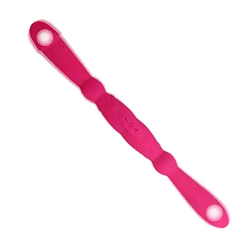 Double Header Dildo Vibrators, Realistic Double Sided Silicone Dildos for G-Spot Clitoris Nipple Prostate Vagina Stimulation with 14 Adjustable Angles 9 Vibrations, Sex Toy for Lesbian Couples Double Header Dildo Vibrators, Realistic Double Sided Silicone Dildos for G-Spot Clitoris Nipple Prostate Vagina Stimulation with 14 Adjustable Angles 9 Vibrations, Sex Toy for Lesbian Couples