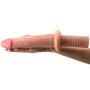 MLSice Unisex Huge Big Anal Dildo Handle Butt Plug Big Long Penis Anal Plug Manhandler Penis Massage Anus Vaginal Stimulate Gay Erotic Toy Sex Shop 12 Inch - Flesh