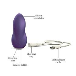 Touch by We-Vibe Rechargeable Mini Clitoral Massager + 30 ml We-Vibe Lube