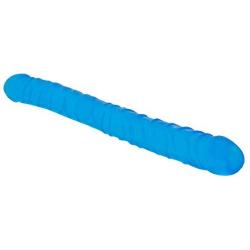 MATATA Realistic 13.2 Inch Double Dildo Dong Fake Penis Adult Sex Toys for Female Masturbation(Blue)