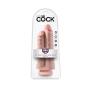 Pipedream Products King Cock 9" Two Cocks One Hole, Flesh, 24 Lb