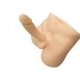 Raycity Silicone Realistic 3D Torso Doll Masturbation Orgasm with Flexible Dildo Penis Cock for Female