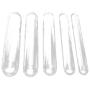 Female Masturbation Huge Faux Crystal Glass Butt Plug Dildo Rod Massage Stick - 4 cm