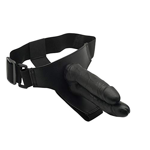 TTQQJJ 7.5 Inch Super Powerful Huge Flesh Lifelike Big Monster Waterproof Flexible Hands Free with Strong Cuction Cup for Women - Black - Yuanshengmujiang1.2