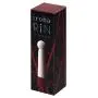 Iroha Rin Akane Burgundy Women Soft Touch Silicone Vibrator Adjustable Strengths Battery Operated Stick Shaped
