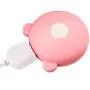 Waterproof Quiet Dual Motor 7-Speed Double Head USB Cable Rechargeable The Best Tool but Very Therapy Massage Wand Pink