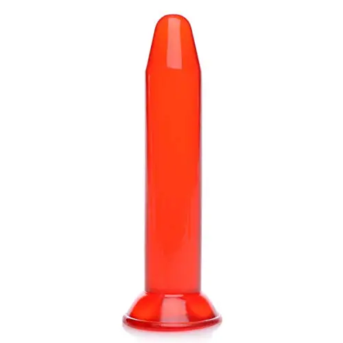 Trinity Vibes Smooth Tool Anal 7&quot Dildo, Red