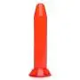 Trinity Vibes Smooth Tool Anal 7&quot Dildo, Red