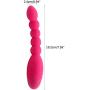 Guiseniour 10 Frequency Bead Gispot Vibrantor Flexible Stiimulator Clitoriiis Anaaal Plug Massage Adult Six Toy for Couples Women