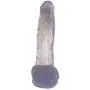 12in Women Double Pleasure Suction Massager - Hand Free Play - Electric Toy for Women (Color : Clear)
