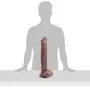 Tingxuan JDesto 12.2-inch Silicone Díldɔ Female Body Wand Relaxing Massager, a Beginners Life-Like Suction Cup Tool DEPUR Tingxuan JDesto 12.2-inch Silicone Díldɔ Female Body Wand Relaxing Massager, a Beginners Life-Like Suction Cup Tool DEPUR