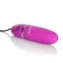 CalExotics Power Play Wired Remote Control Bullet Vibrator - Waterproof Sex Toys for Couples - Adult Vibe Egg Massager - Silver CalExotics Power Play Wired Remote Control Bullet Vibrator - Waterproof Sex Toys for Couples - Adult Vibe Egg Massager - Silver