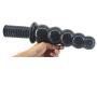 MLSice Hand Hold Anal Beads Dildo Big Dong Anal Plug Screw Handle Butt Plug Dildo Large Penis 11.8" Long Dick Anus Massage Balls Adult Sex Toys for Woman Man Couples Lesbian Gay - Black