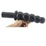 MLSice Hand Hold Anal Beads Dildo Big Dong Anal Plug Screw Handle Butt Plug Dildo Large Penis 11.8" Long Dick Anus Massage Balls Adult Sex Toys for Woman Man Couples Lesbian Gay - Black