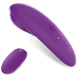 IMO Wearable Wireless Remote Control Vibrator Panty Sex Toy Magnetic Rechargeable Design Waterproof Clitoris Vibrator, 7 Quiet Vibration Modes for Women or Couple Play