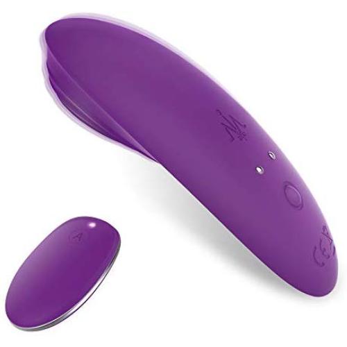 IMO Wearable Wireless Remote Control Vibrator Panty Sex Toy Magnetic Rechargeable Design Waterproof Clitoris Vibrator, 7 Quiet Vibration Modes for Women or Couple Play