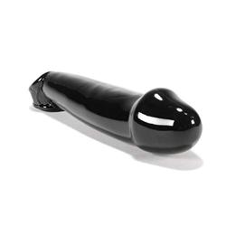 Oxballs Smooth Penis Sleeve, Black, 240 Gram