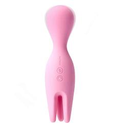 High-end G-spot Vibrators, SVAKOM Nymph Soft Moving Finger Clitoral G-spot Vibrator, Vagina Massager, Nipples Ears Stimulator, IPX7 Waterproof, Rechargeable, Sex Adult Toys, Foreplay Fun for Couple