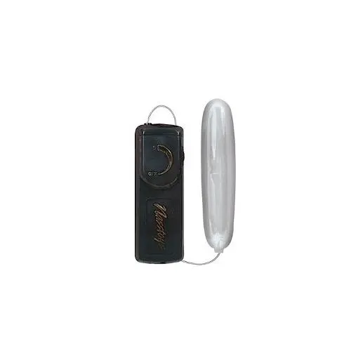 Nasstoys Ultra Elongated Vibrating Bullet, Silver Nasstoys Ultra Elongated Vibrating Bullet, Silver