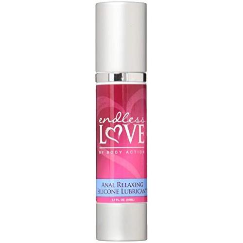 Body Action Endless Love Anal Relaxing Silicone Based Lubricant, 1.7 Ounce