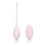 CalExotics Inspire Vibrating Remote Kegel Exerciser – Silicone Kegel Weight - Hands Free Pelvic Floor Exercises - Waterproof Sex Toy For Couples - Pink