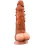 Silicone penile Condom Extender extends Male Chastity Toys and extends Reusable Condoms ZWFCC