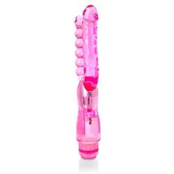 Pink Dual Pleasure Double Penetrator Massager Toy for Pleasure