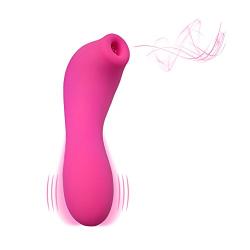 Melting Bliss Personal Oral Tongue Clitoral Massage Vibrator Toy for Women in Pink with eBook