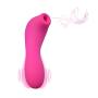 Melting Bliss Personal Oral Tongue Clitoral Massage Vibrator Toy for Women in Pink with eBook