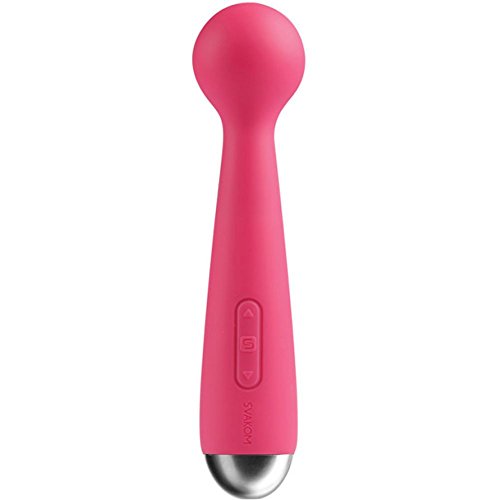 Svakom Mini Emma, Super Powerful Mini Wand Stimulator and Massager, Rechargeable and Waterproof