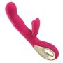G Spot Rabbit Vibrator Clitoris Stimulation, EVERFUN Waterproof Dildo Vibrator Clit Stimulator with 10 Vibration Modes Quiet Dual Motor for Women Rechargeable (Pink)