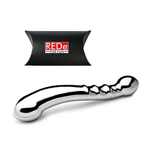 Beautiful Stainless Steel Njoy Wands paired with REDe for Fun Lube Sample Packs (11) Beautiful Stainless Steel Njoy Wands paired with REDe for Fun Lube Sample Packs (11)