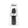 Pipedream Products King Cock 11" Two Cocks One Hole, Black, 38.6 Lb