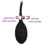 Couple Sex Foreplay Fur Tail Plug Butt Inflatable Butt Plug Expandable Anal Inflate Anal Plug Anal AirFilled Pump Sex Toy for Men Woman Gay,Bullet Style,Butt Sex Plug Set Medium Play Talent