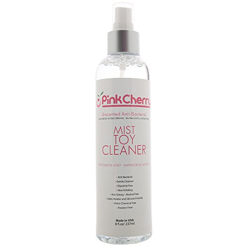 PinkCherry Unscented Anti-Bacterial Mist Toy Cleaner in 8oz