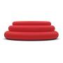 Super Soft Red Cock Ring Erection Enhancing 3 Pack by Lynk Pleasure Products, 100% Medical Grade Pure Silicone Penis Ring Set for Extra Stimulation for Him - Bigger, Harder, Longer Penis