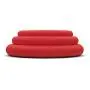 Super Soft Red Cock Ring Erection Enhancing 3 Pack by Lynk Pleasure Products, 100% Medical Grade Pure Silicone Penis Ring Set for Extra Stimulation for Him - Bigger, Harder, Longer Penis