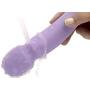 Cordless Wand Massager - Dual Independent Motor - 3X Speeds 65x Patterns - Muscle & Sports Recovery - Strong Vibration - USB Rechargeable - Waterproof - Travel Friendly - Light Purple