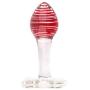 Ruiboyer Amal Plug Glass Arch Base Bead Toys for Beginner Adult Couples