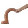 WY-LOVE 16in Pleasure Toys for Women, Huge Dǒngs Strong Suction Cup for Handfree Play Brown