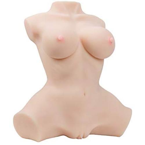Y-NOT 3D Realistic Lifelike Sex Toys Doll Torso Male Masturbator with Heating Rod, for Realistic Anal, Breast, Vagina Sex, Adult Toy Silicone Flesh